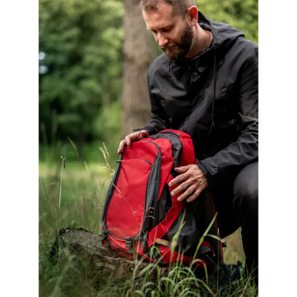 KAPRUN trekking backpack with laptop pocket Red
