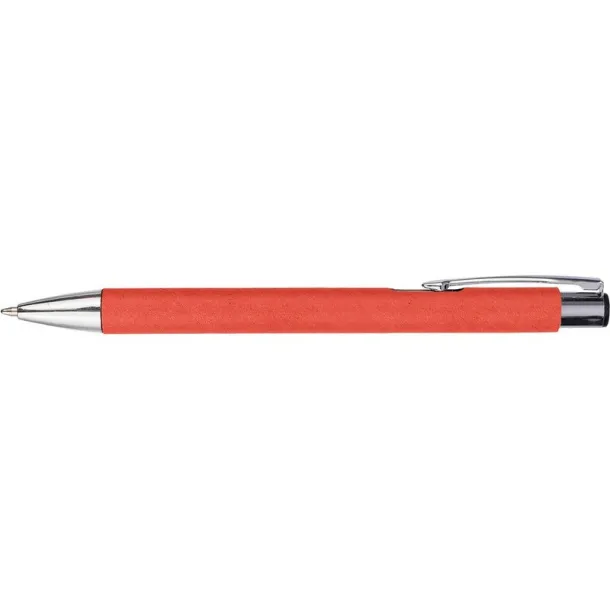  Recycled paper ball pen red