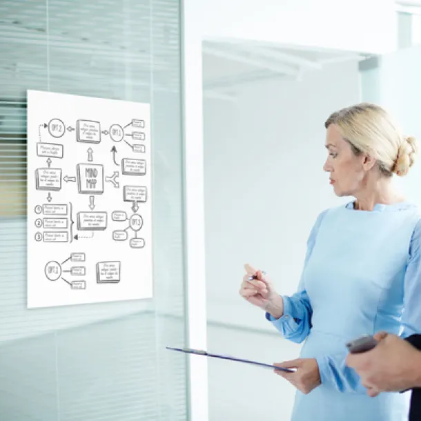 Arya elektrostatični blok za pisanje B3 white