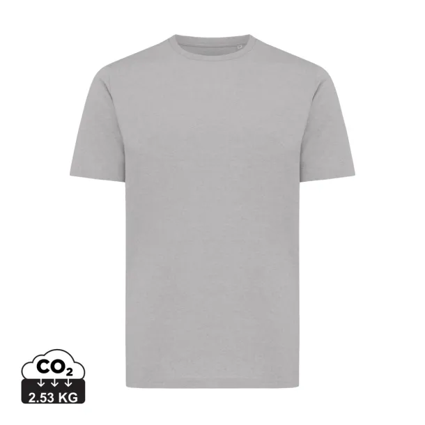  Iqoniq Sierra lightweight recycled cotton t-shirt  - iqoniq light heather anthracite