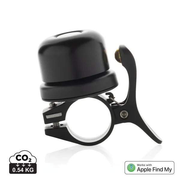 Pedalfinder bike bell with worldwide locating - XD Collection Black