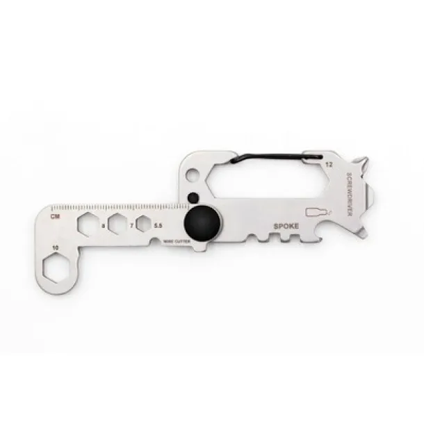 BrandCharger Twist Multifunctional tool 8 functions Srebrna