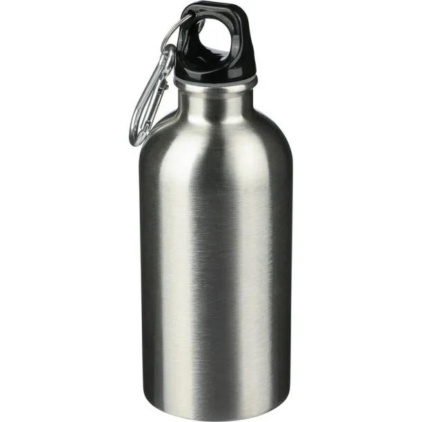  Sports bottle 400 ml Srebrna