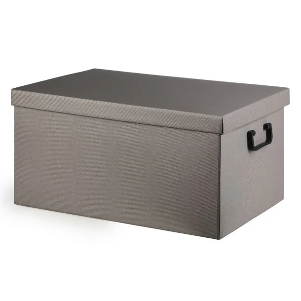TUTTO Three-layer self-assembling gift box with lid Gray