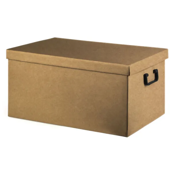 TUTTO troslojna samosloživa poklon kutija s poklopcem Krem Bež