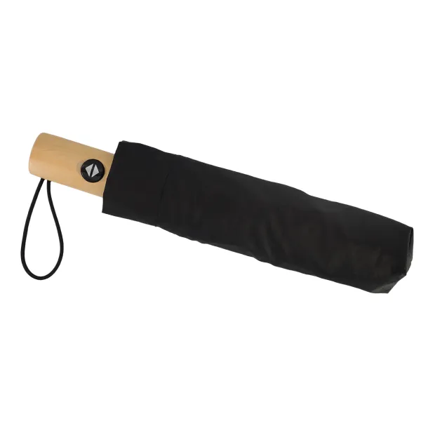GRANTON umbrella with wooden handle Black