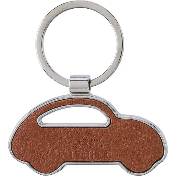  Keyring "car" brown
