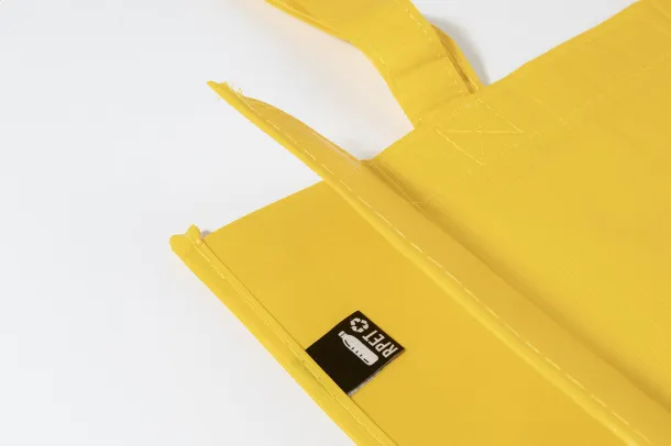 Laster shopping bag Yellow