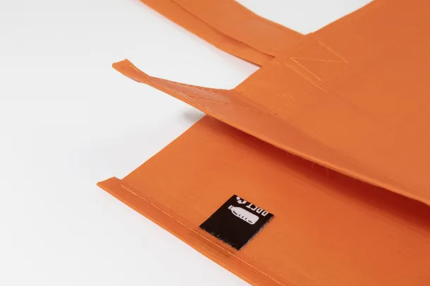 Laster shopping bag Orange