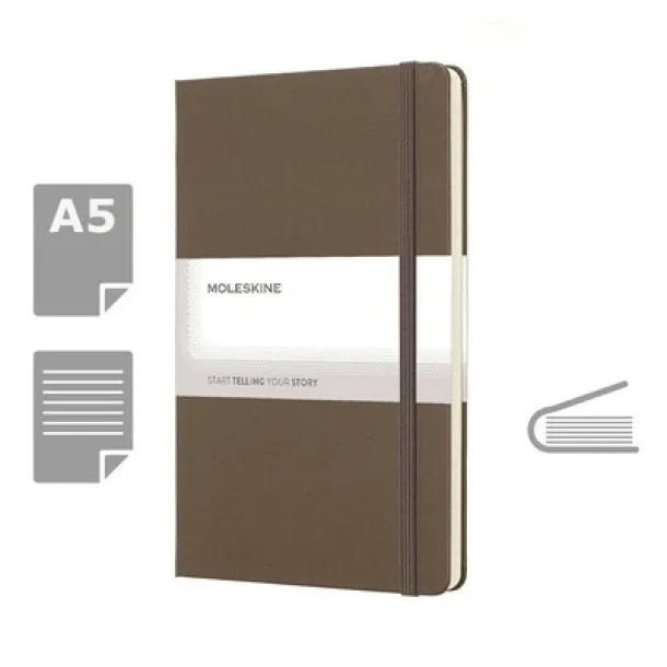  MOLESKINE Notebook approx. A5 brown