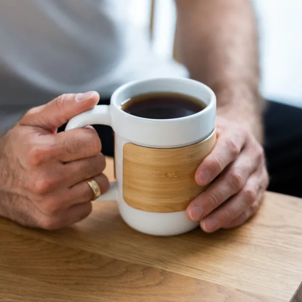 SORO ceramic mug White