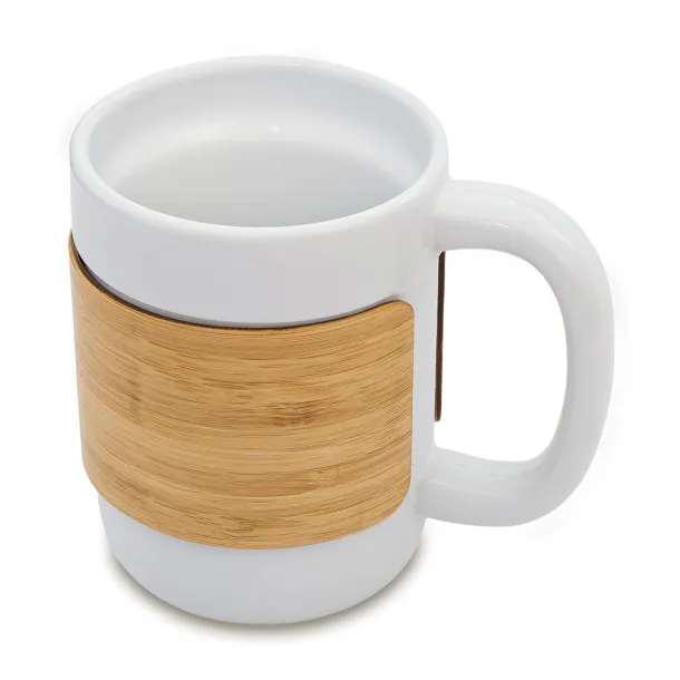 SORO keramička šalica, 450 ml Bijela