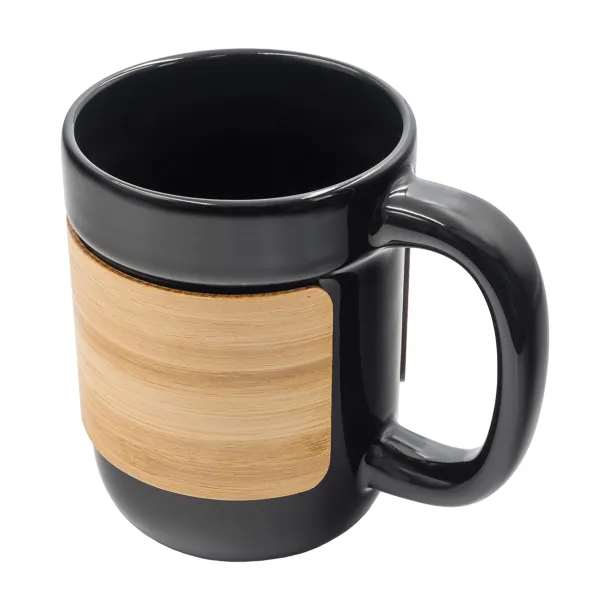 SORO ceramic mug Black