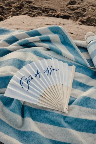  VINGA Out of office hand fan - Vinga White navy, white