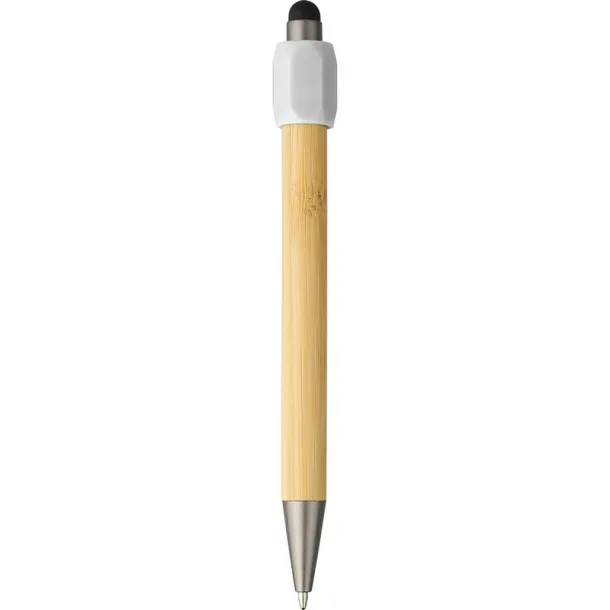  Bamboo ballpen white