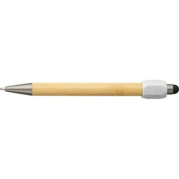  Bamboo ballpen white