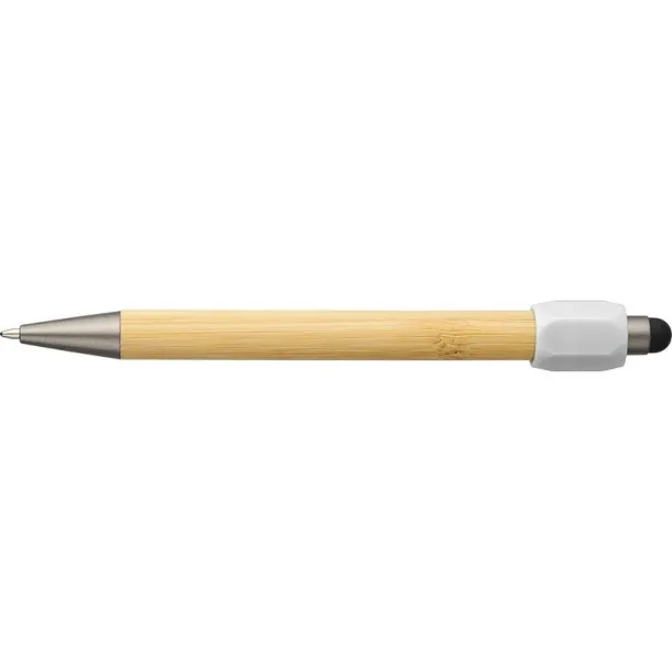  Bamboo ballpen white