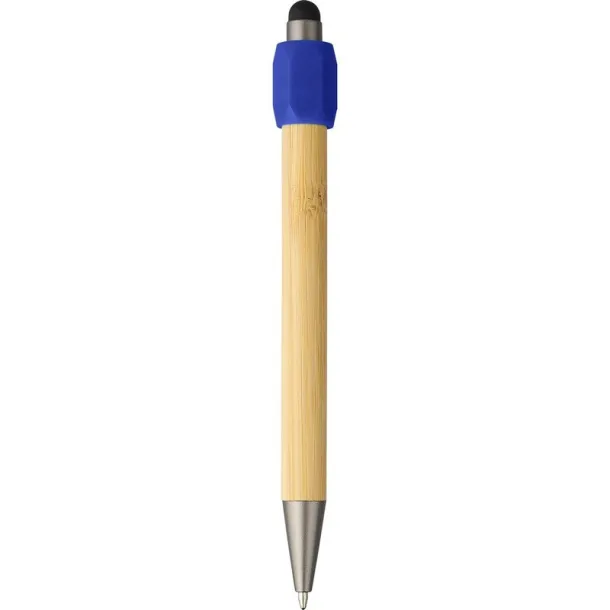  Bamboo ballpen Plava