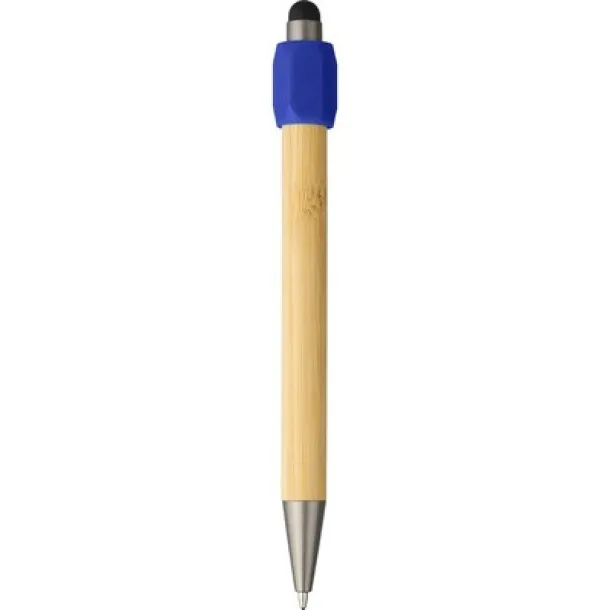  Bamboo ballpen Plava