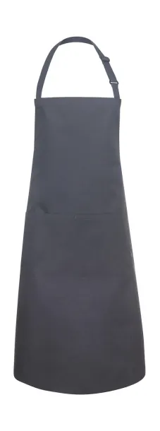  Oversize Bib Apron with Buckle and Pocket - Karlowsky Anthracite