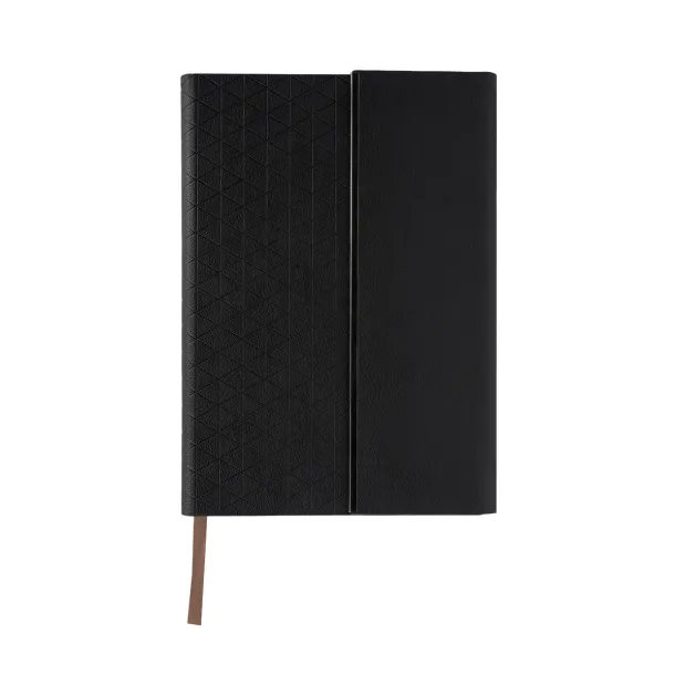ZINARI squared notebook Black