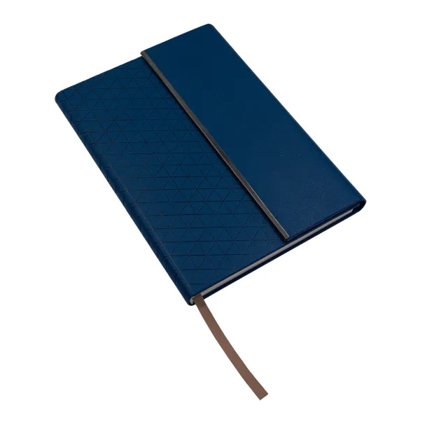 ZINARI squared notebook Dark Blue