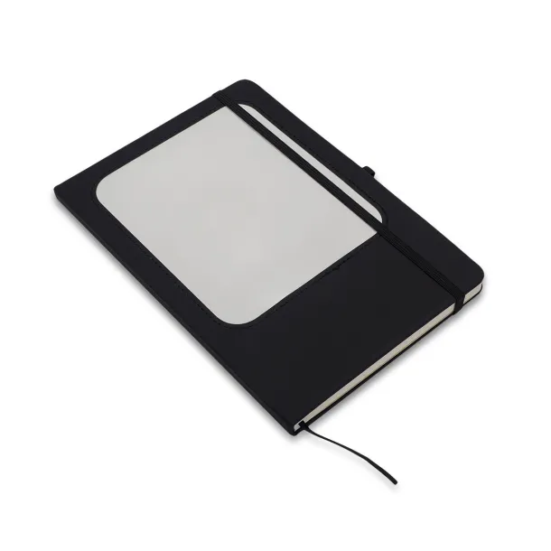 BLANKO notebook with a white erasable board Black