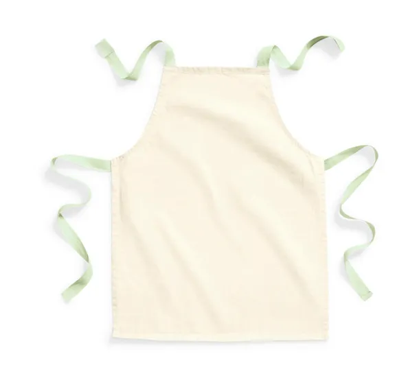 FairTrade Cotton Junior Craft Apron - Westford Mill Natural Pistachio