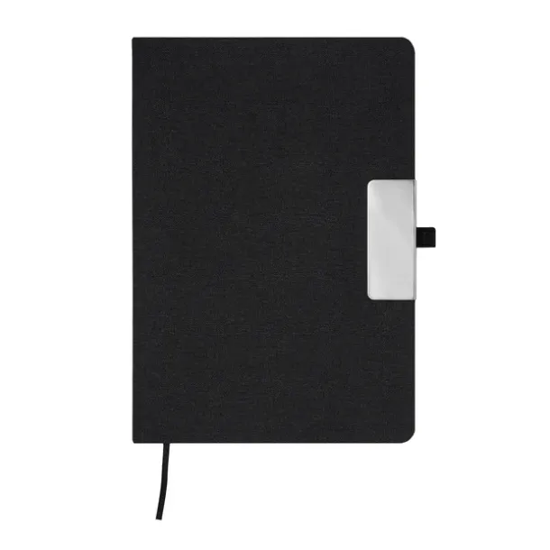 PLATA poklon set notes i olovka Crna