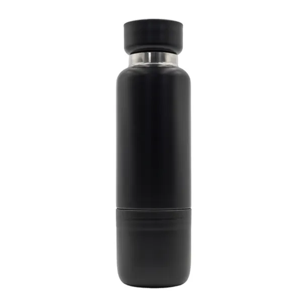 MULTINA multifunctional vacuum bottle 500 ml Black