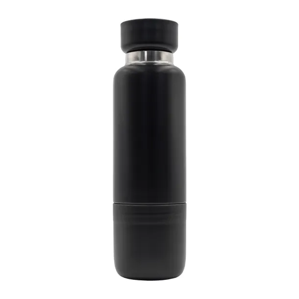 MULTINA multifunctional vacuum bottle 500 ml Black