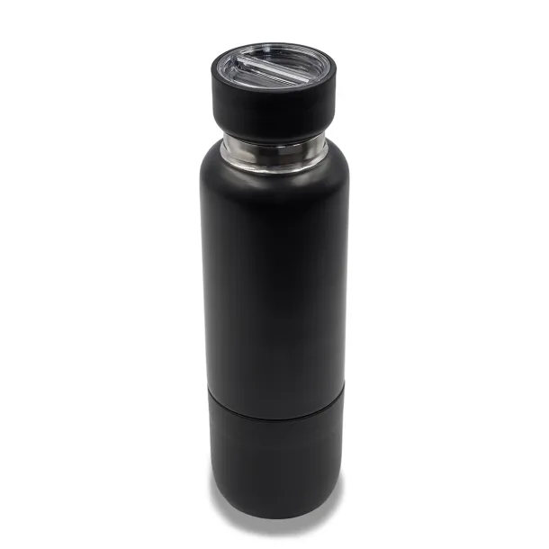 MULTINA multifunctional vacuum bottle 500 ml Black