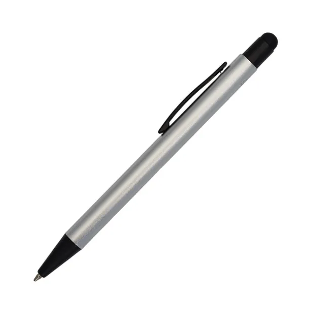 COUPLE pen and keychain gift set Silver