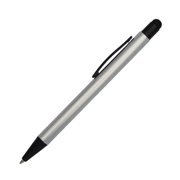 COUPLE pen and keychain gift set Silver