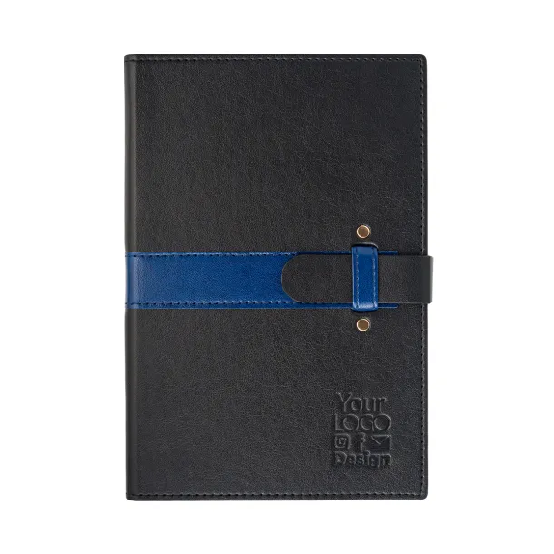LORENZO squared notebook Blue