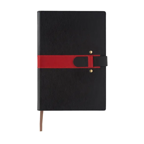 LORENZO squared notebook Red