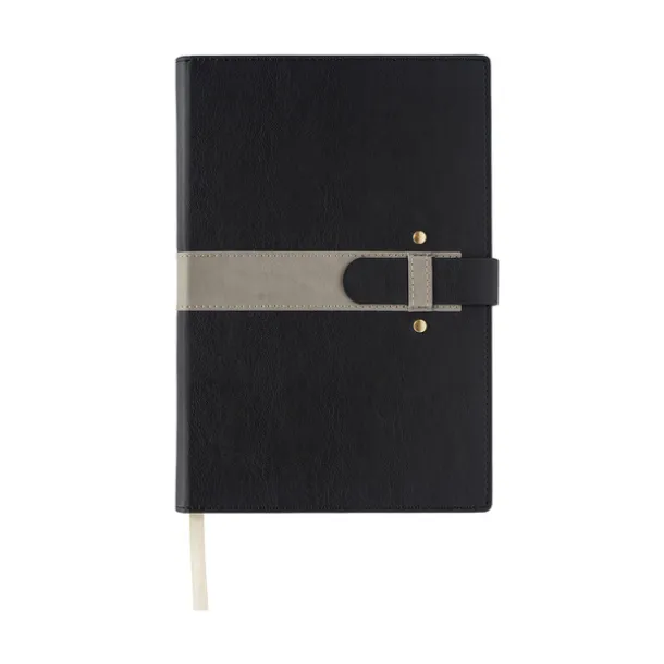 LORENZO squared notebook Grey