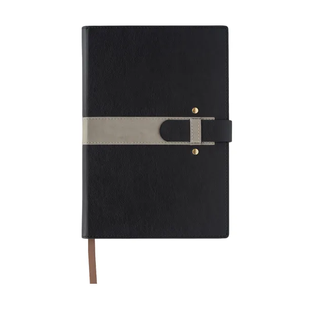 LORENZO squared notebook Grey