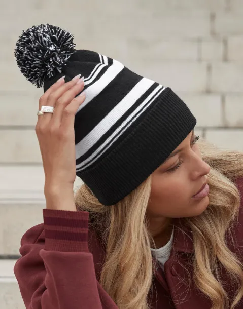  Striped Fan Beanie - Beechfield