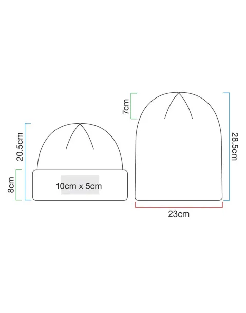  Cosy Ribbed Beanie - Beechfield