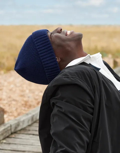  Organic Cotton Engineered Patch Beanie - Beechfield