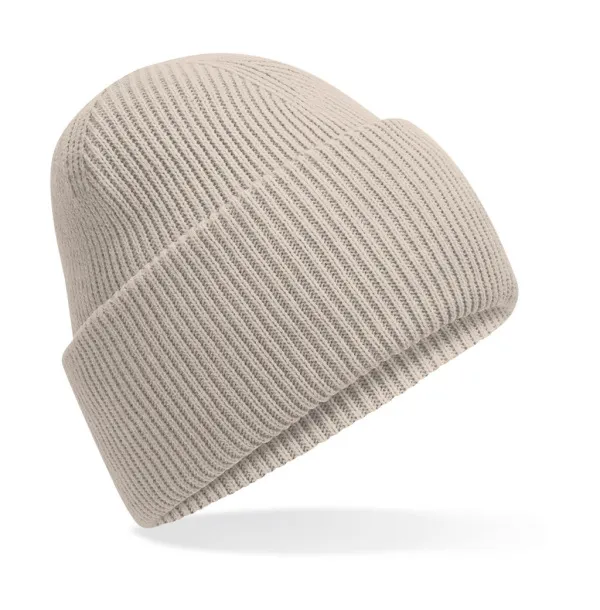  Classic Engineered Deep Cuffed Beanie - Beechfield Natural Stone