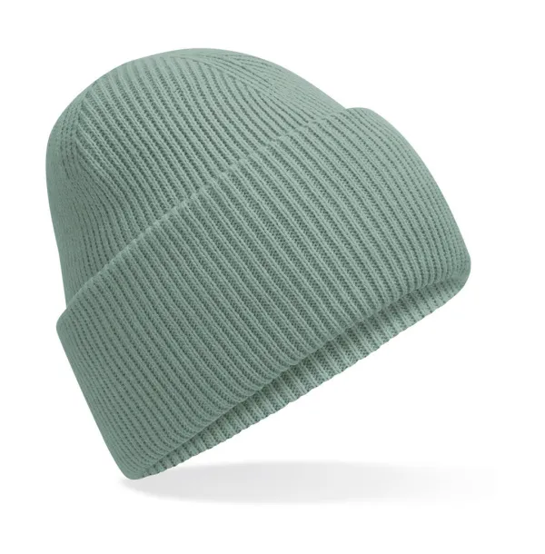  Classic Engineered Deep Cuffed Beanie - Beechfield Dusty Green