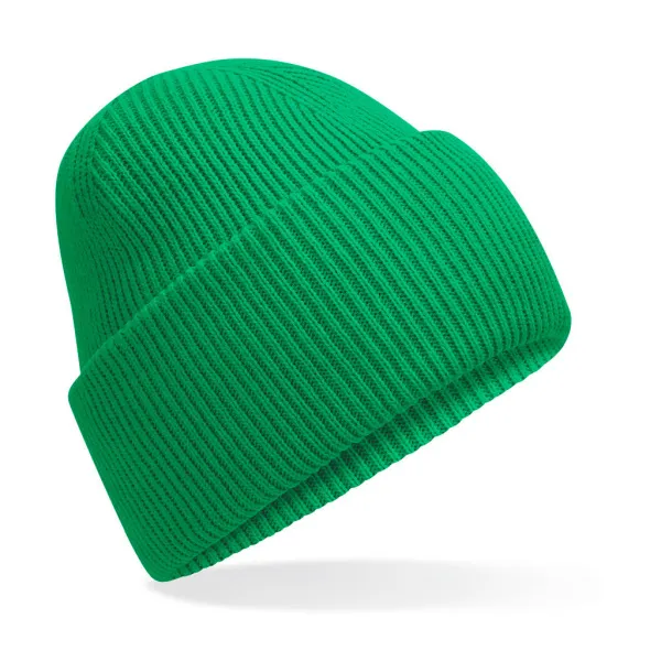  Classic Engineered Deep Cuffed Beanie - Beechfield Kelly Green