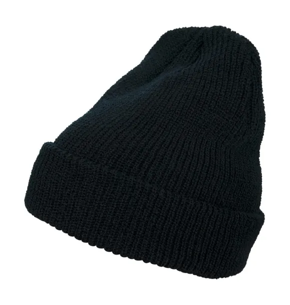  Long Knit Beanie - Flexfit Black