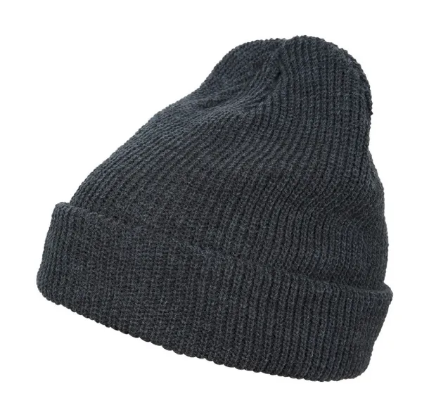  Long Knit Beanie - Flexfit Tamno siva