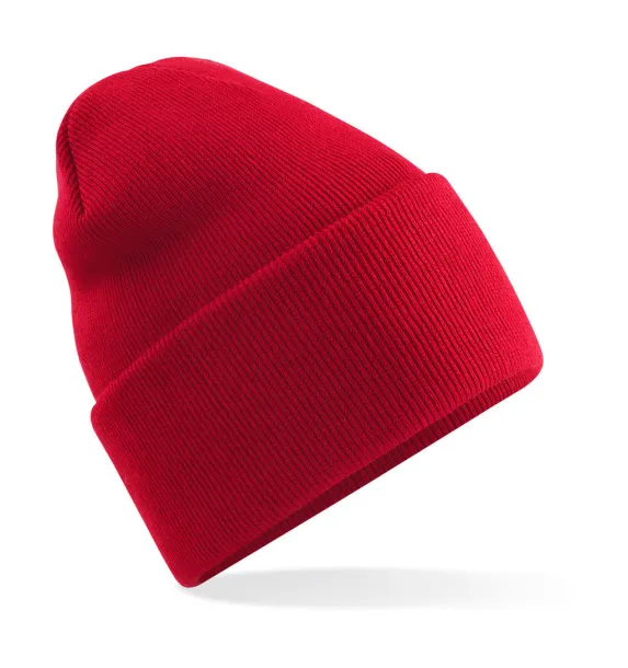 Original Deep Cuffed Beanie - Beechfield Klasična crvena