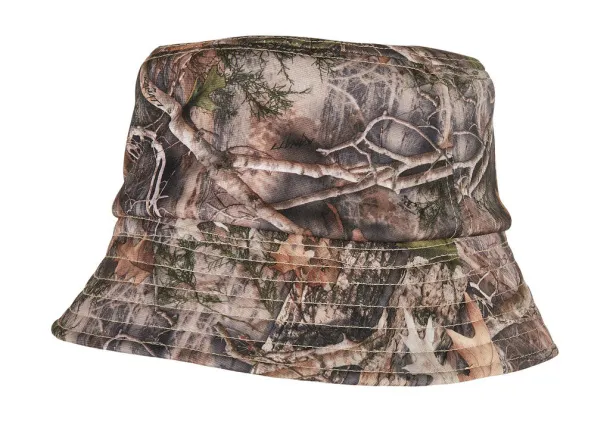  Sherpa Real Tree Camo Reversible Bucket Hat - Flexfit