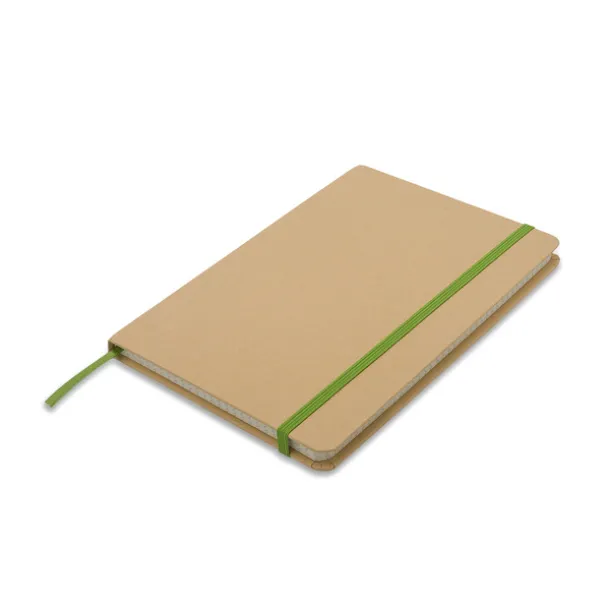 SIMPLY notes s kvadratićima, A5 Zelena