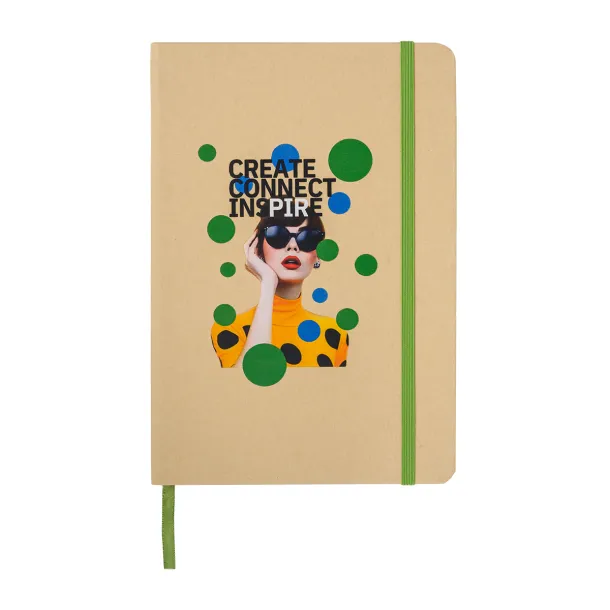 SIMPLY notes s kvadratićima, A5 Zelena